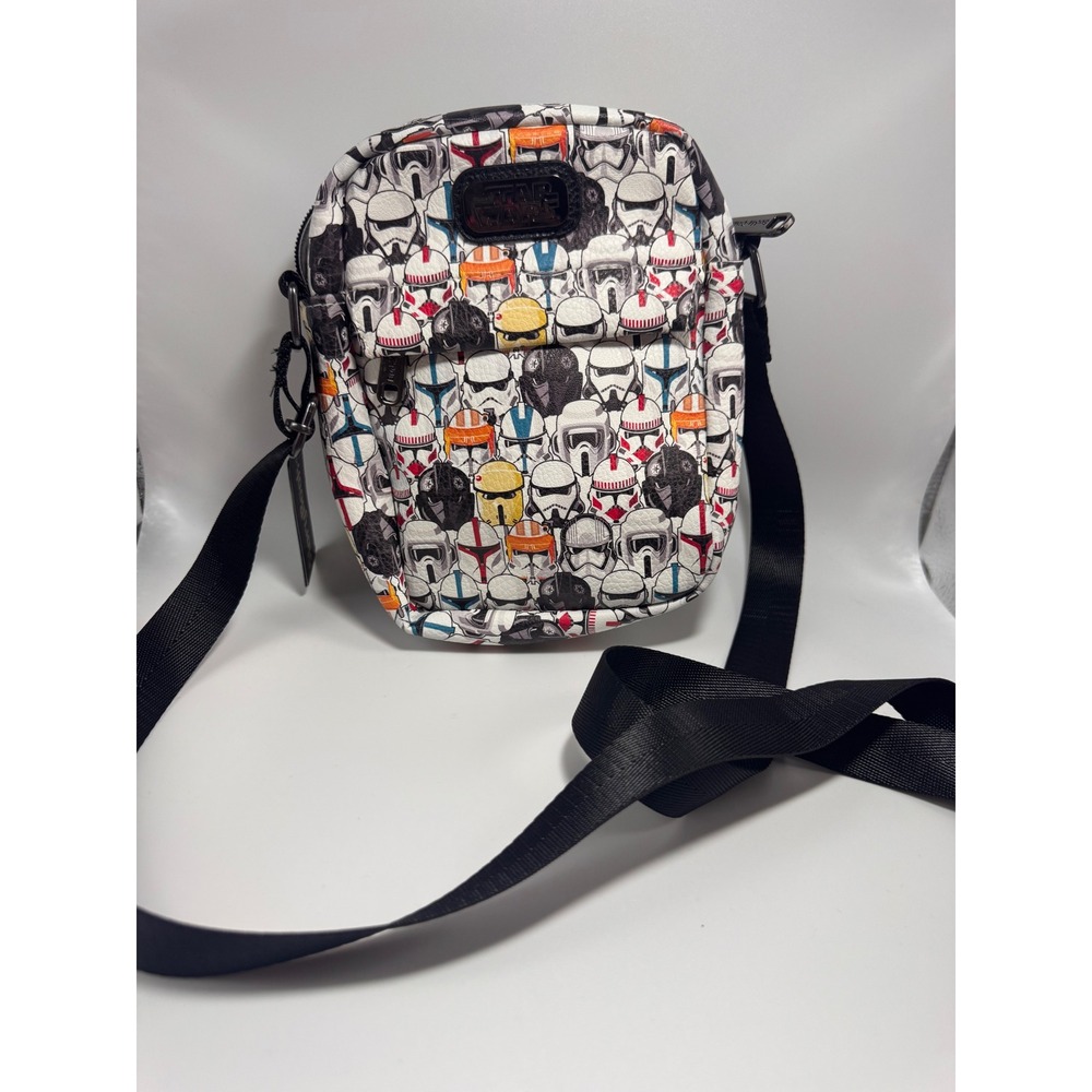 Star Wars StoryBook Stormtrooper Clone Trooper Helmet Crossbody Bag Multi-Color